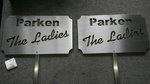 Parkschild The Ladies