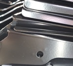 Bleche für Sitzkonsolen für Automobilindustrie: lasern, biegen, lackieren