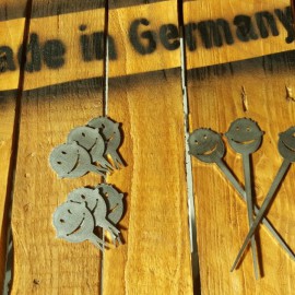 Maiskolbenspieße und Burgerspieße Edelstahl V2A