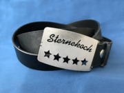 Gürtelschnalle, Gürtelschließe, Gürtelkoppeln Sternekoch